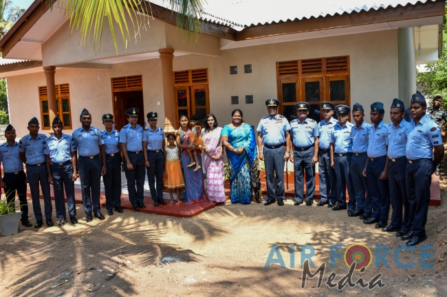 SLAF Seva Vanitha Unit Conducts a House Warming Ceremony