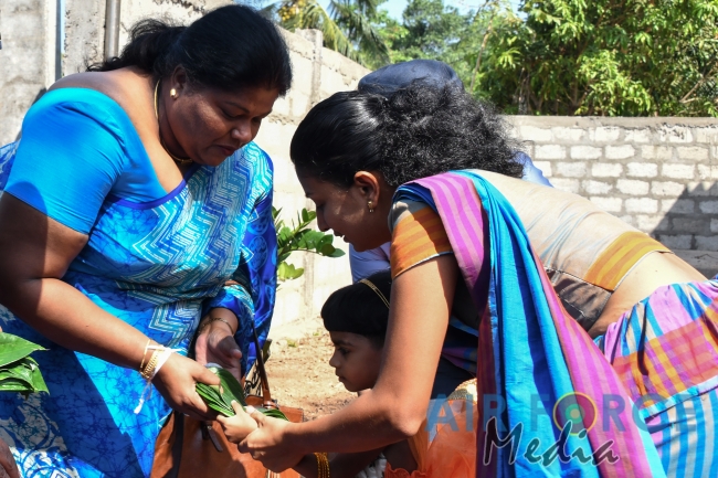 SLAF Seva Vanitha Unit Conducts a House Warming Ceremony