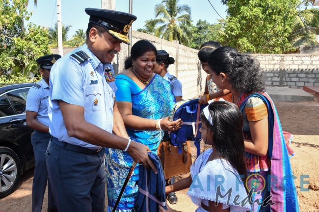 SLAF Seva Vanitha Unit Conducts a House Warming Ceremony