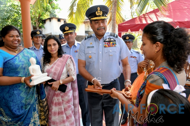 SLAF Seva Vanitha Unit Conducts a House Warming Ceremony