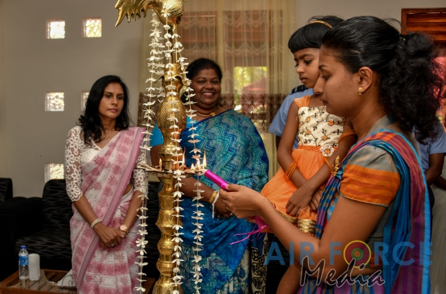 SLAF Seva Vanitha Unit Conducts a House Warming Ceremony