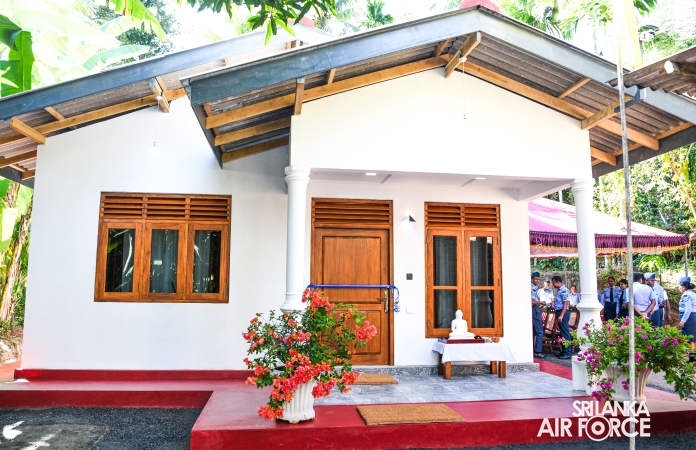 SLAF SEVA VANITHA UNIT CONDUCTS A HOUSE WARMING CEREMONY