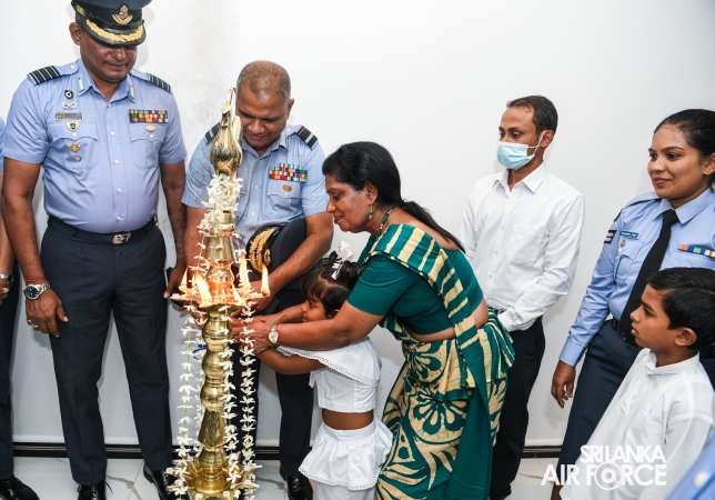 SLAF SEVA VANITHA UNIT CONDUCTS A HOUSE WARMING CEREMONY