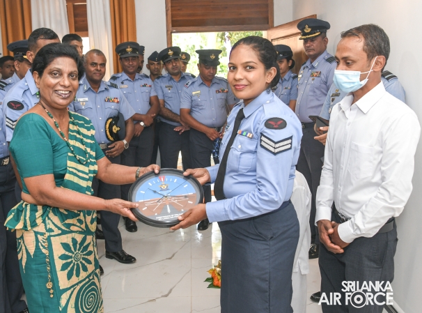 SLAF SEVA VANITHA UNIT CONDUCTS A HOUSE WARMING CEREMONY