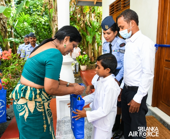 SLAF SEVA VANITHA UNIT CONDUCTS A HOUSE WARMING CEREMONY