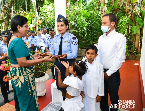 SLAF SEVA VANITHA UNIT CONDUCTS A HOUSE WARMING CEREMONY