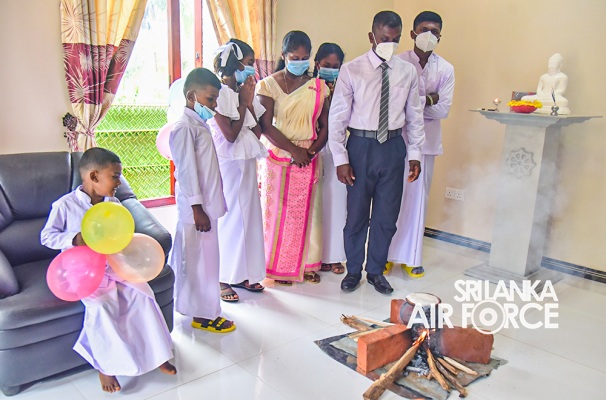 SLAF SEVA VANITHA UNIT CONDUCTS HOUSE WARMING CEREMONY