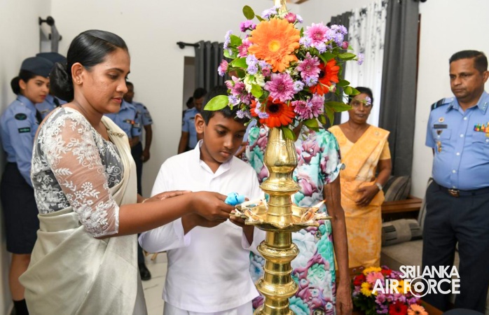 SLAF SEVA VANITHA UNIT CONDUCTS A HOUSE WARMING CEREMONY