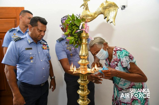 SLAF SEVA VANITHA UNIT CONDUCTS A HOUSE WARMING CEREMONY