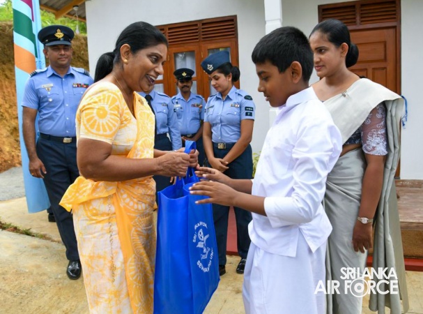 SLAF SEVA VANITHA UNIT CONDUCTS A HOUSE WARMING CEREMONY