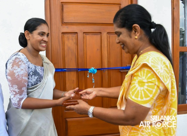 SLAF SEVA VANITHA UNIT CONDUCTS A HOUSE WARMING CEREMONY