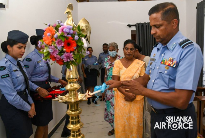 SLAF SEVA VANITHA UNIT CONDUCTS A HOUSE WARMING CEREMONY