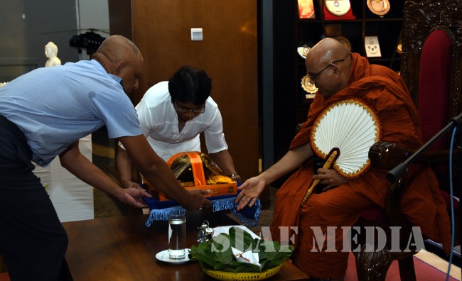 Monthly Dharma Deshana at AFHQ