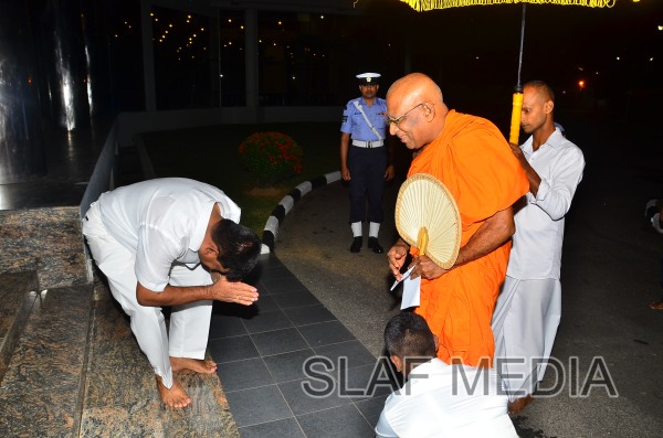 Dharma Deshana at AFHQ