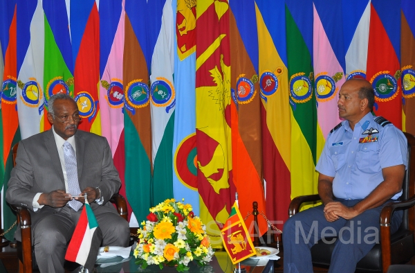 The Secretary General of the Ministry of Defence of the Sudan visits Air Force Headquarters