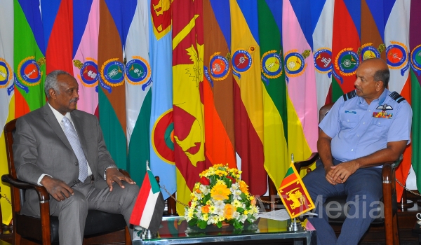 The Secretary General of the Ministry of Defence of the Sudan visits Air Force Headquarters