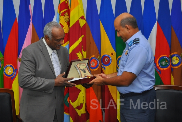 The Secretary General of the Ministry of Defence of the Sudan visits Air Force Headquarters