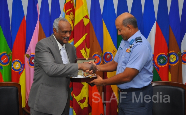 The Secretary General of the Ministry of Defence of the Sudan visits Air Force Headquarters
