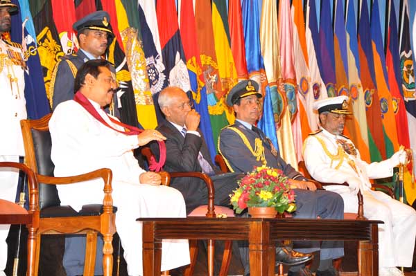 Presentation of North East Humanitarian Operational Medals