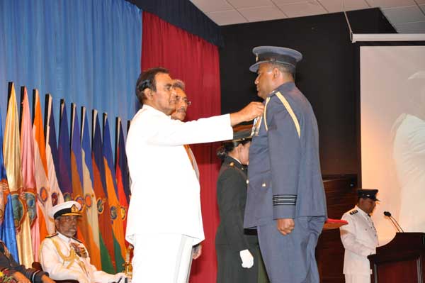 Presentation of North East Humanitarian Operational Medals