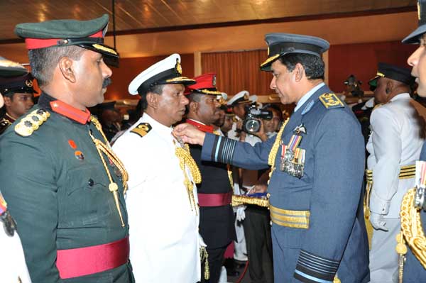 Presentation of North East Humanitarian Operational Medals