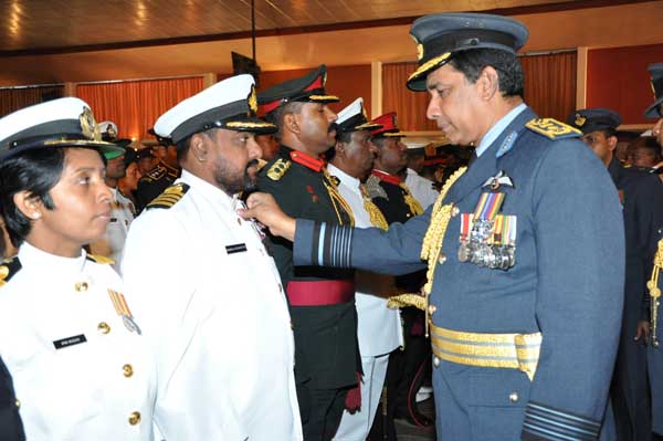 Presentation of North East Humanitarian Operational Medals