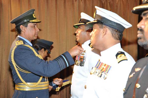 Presentation of North East Humanitarian Operational Medals