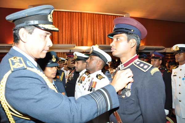 Presentation of North East Humanitarian Operational Medals