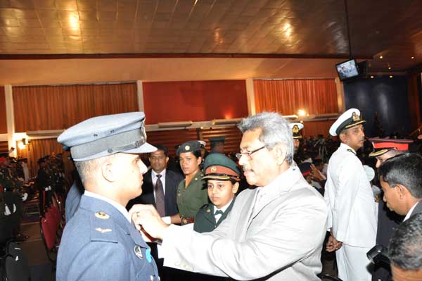 Presentation of North East Humanitarian Operational Medals