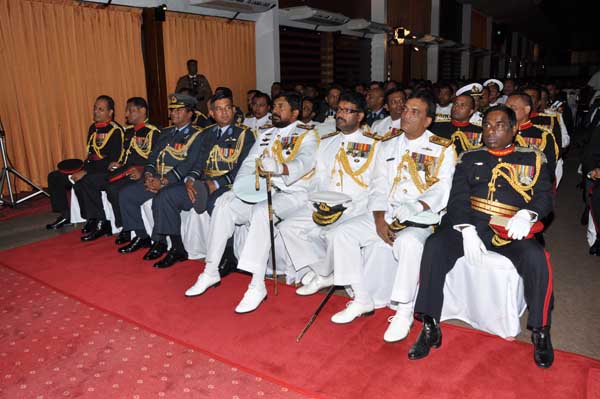 Presentation of North East Humanitarian Operational Medals