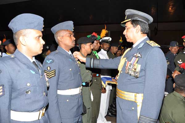 Presentation of North East Humanitarian Operational Medals