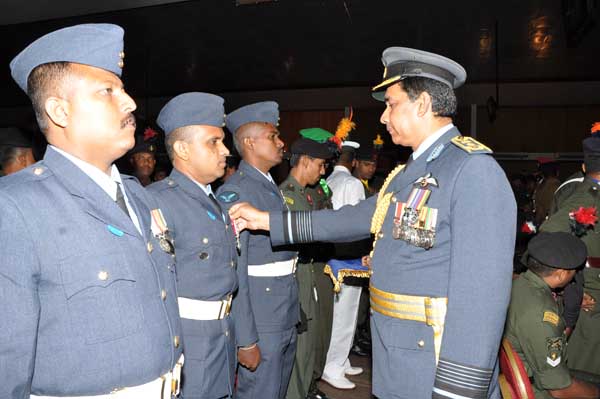 Presentation of North East Humanitarian Operational Medals