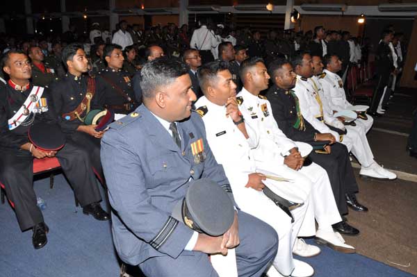 Presentation of North East Humanitarian Operational Medals