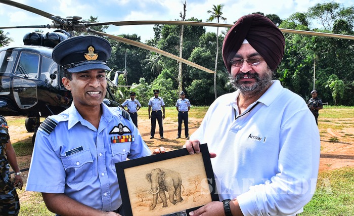 Air Chief Marshal Birender Singh Dhanoa visits Temple of the Sacred Tooth