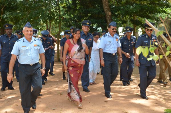 Air Chief Marshal Arup Raha visits Temple of the Sacred Tooth