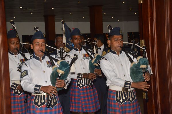 Air Chief Marshal Arup Raha visits Temple of the Sacred Tooth