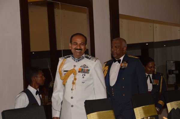Air Chief Marshal Arup Raha visits Temple of the Sacred Tooth