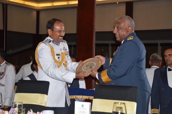 Air Chief Marshal Arup Raha visits Temple of the Sacred Tooth