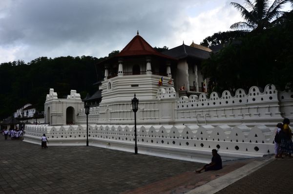 Air Chief Marshal Arup Raha visits Temple of the Sacred Tooth