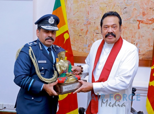 INDIAN AIR FORCE CHIEF CALLS ON THE PRIME MINISTER