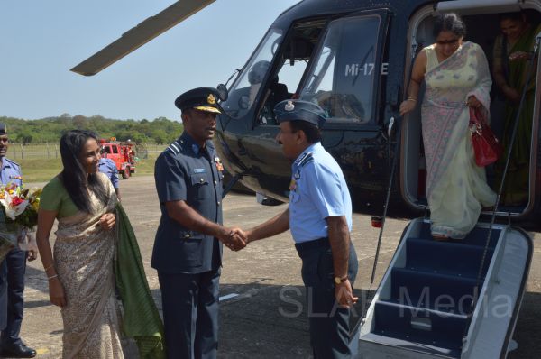 Air Chief Marshal Arup Raha visited the Sri Lanka Air Force Academy China Bay