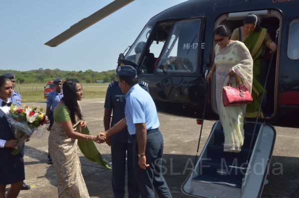 Air Chief Marshal Arup Raha visited the Sri Lanka Air Force Academy China Bay