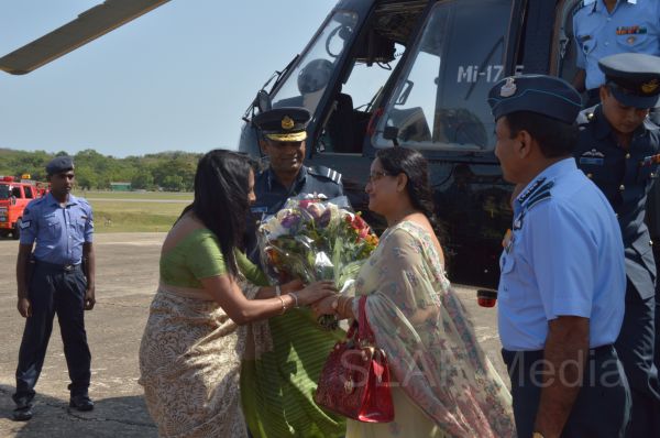 Air Chief Marshal Arup Raha visited the Sri Lanka Air Force Academy China Bay