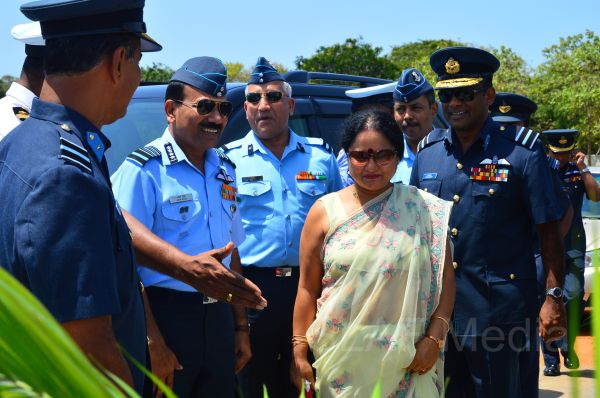 Air Chief Marshal Arup Raha visited the Sri Lanka Air Force Academy China Bay