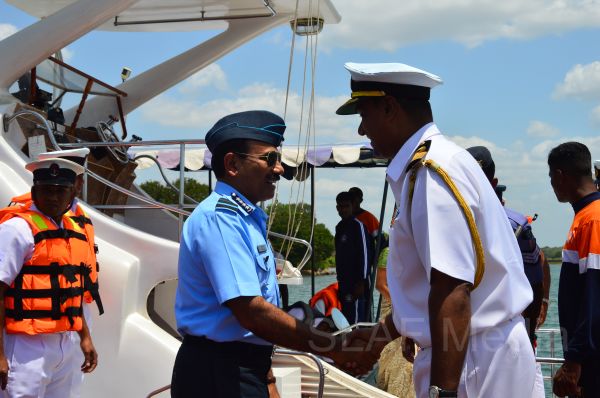 Air Chief Marshal Arup Raha visited the Sri Lanka Air Force Academy China Bay
