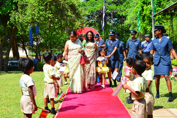 Air Chief Marshal Arup Raha visited the Sri Lanka Air Force Academy China Bay