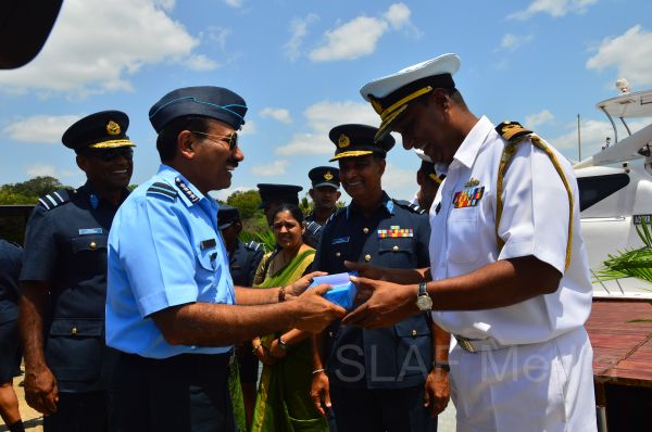 Air Chief Marshal Arup Raha visited the Sri Lanka Air Force Academy China Bay
