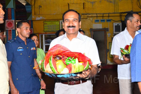 Air Chief Marshal Arup Raha visited the Sri Lanka Air Force Academy China Bay