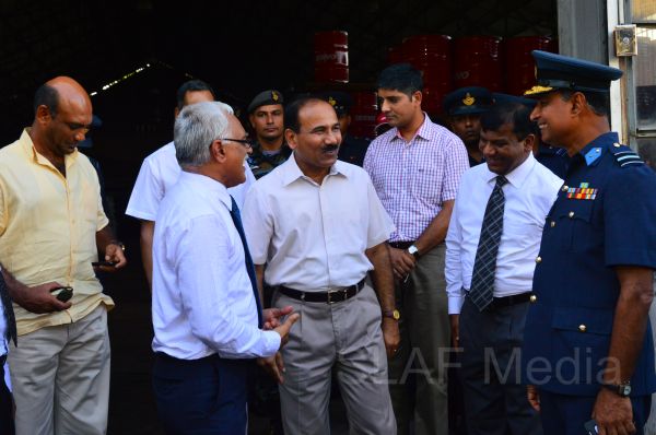Air Chief Marshal Arup Raha visited the Sri Lanka Air Force Academy China Bay