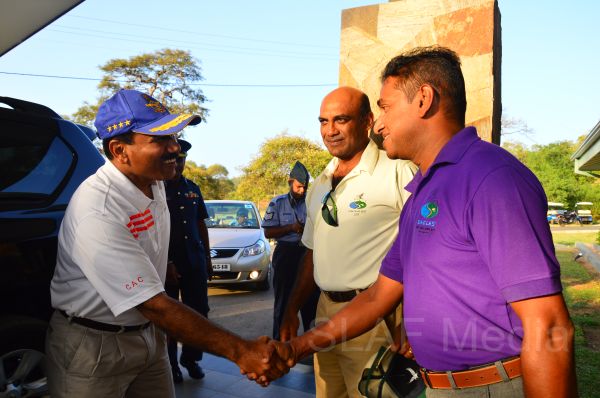 Air Chief Marshal Arup Raha visited the Sri Lanka Air Force Academy China Bay